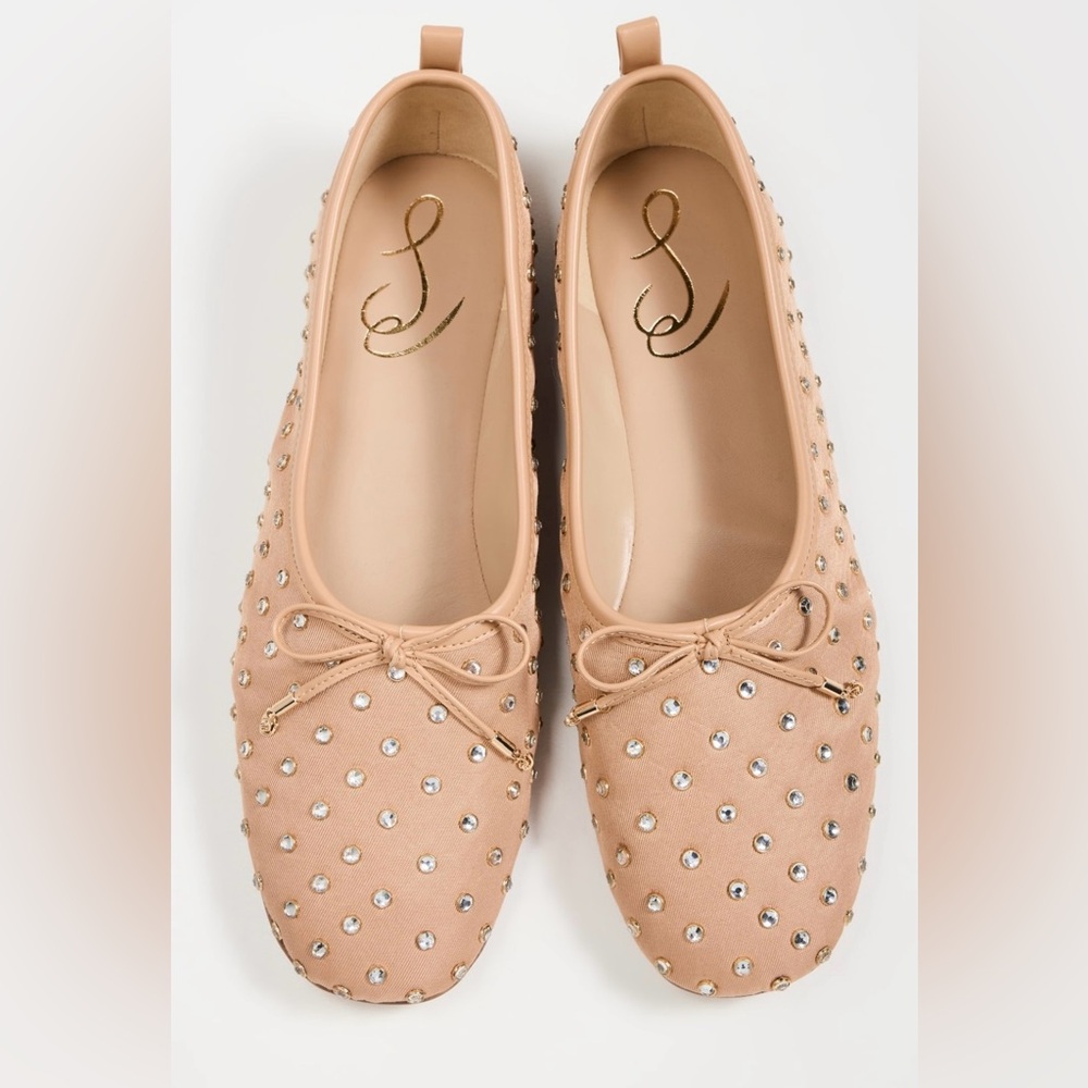 Sam Edelman Womens Ari Gem Ballet Flat Sz 6